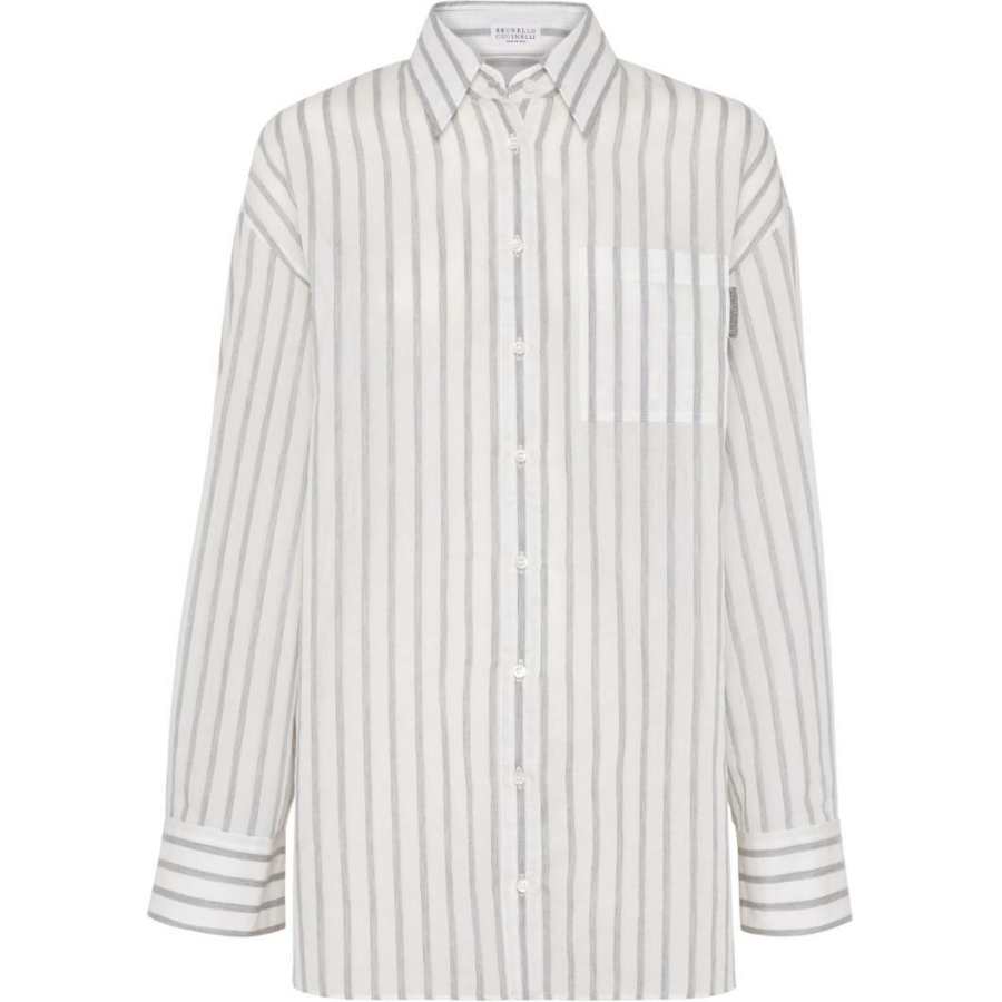 Brunello Cucinelli SS24 Shirt Women's White