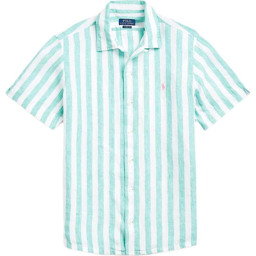 Polo Ralph Lauren Shirt Men's Green White
