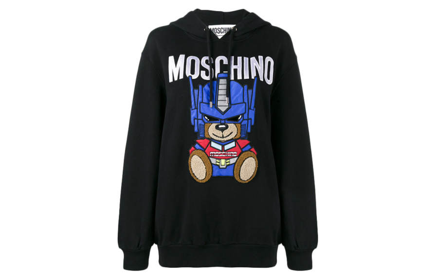 Moschino Teddy Bear-embroidered hoodie
