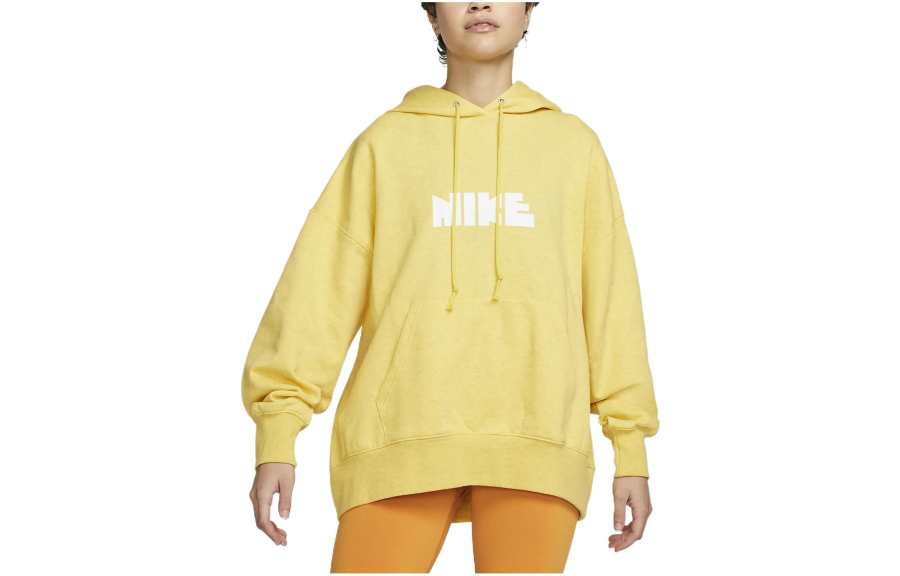Nike Nike Sweatshirts Women's Yellow Hooded Moderate Other
