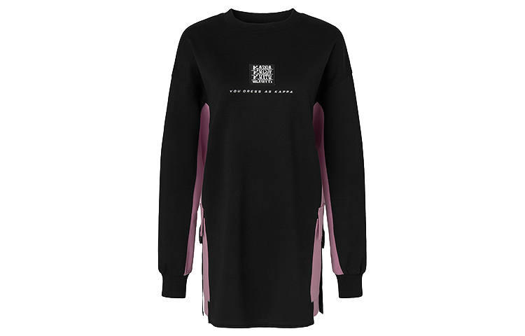 Kappa Knitwear Women's Black Crew Neck Moderate Other