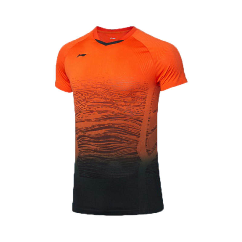Li-Ning Li Ning Badminton Jersey Men's Orange Red