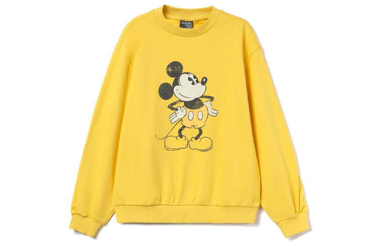 Li-Ning Li Ning x Disney Sweatshirt Women's Milk Candies Yellow