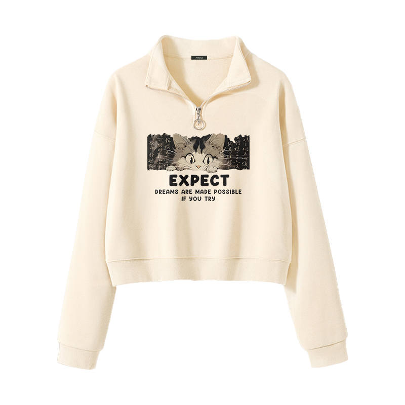 MINISO MINISO Sweatshirts Women's Lapel Moderate
