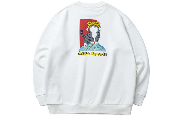 Anta x WUHUANGWANSHUI,LIANMINGKUAN Sweatshirt Women's White