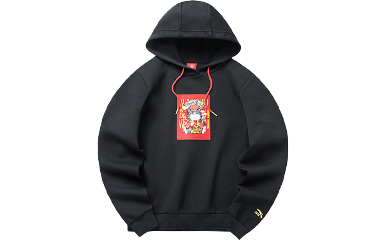 Anta x WUHUANGWANSHUI,LIANMINGKUAN Life Collection Sweatshirt Women's Black