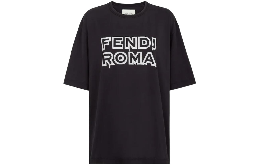 FENDI SS23 T Shirt Women's Black