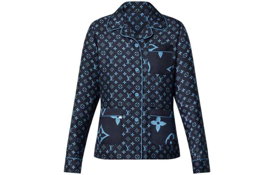 LOUIS VUITTON FW22 Shirt Women's Blue