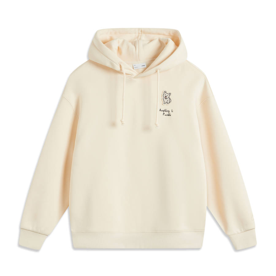 Li-Ning Li Ning Sports Fashion Collection Sweatshirt Women's Swan White