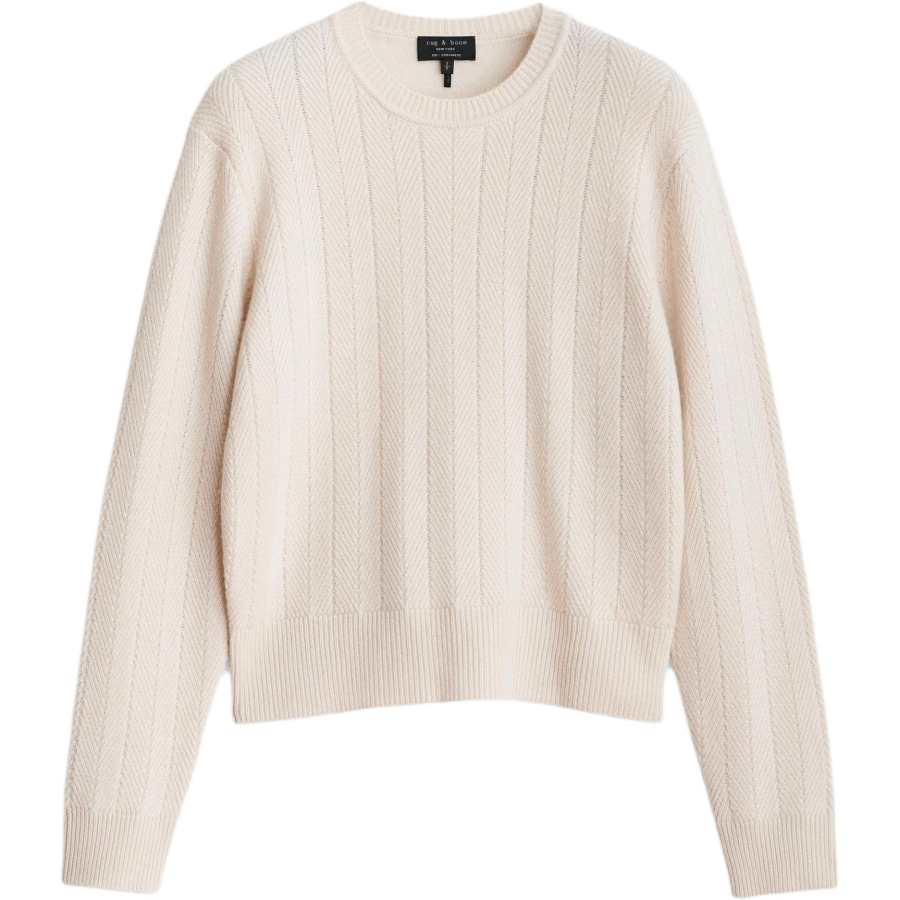 RAG&BONE Sweaters Women's Ecru Crew Neck Moderate Other