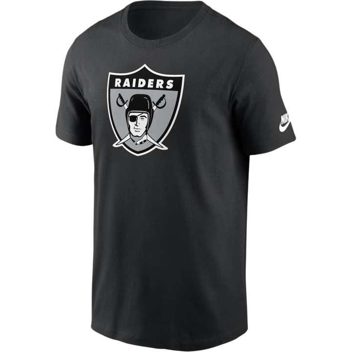 Nike Nike Las Vegas Raiders Rewind Logo Essential Basketball Jersey Men's Black