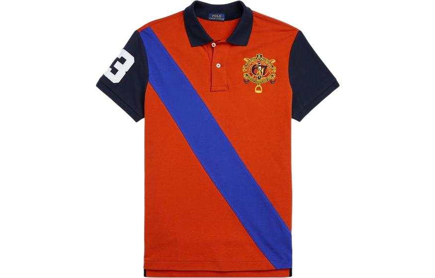 Polo Ralph Lauren Polo Shirts Women's Red Polo Collar Moderate Straight Fit