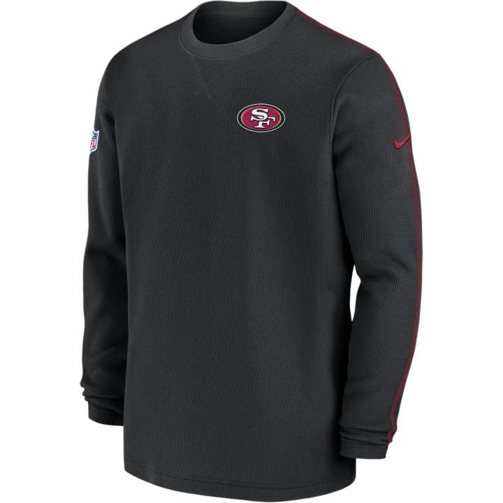 Nike Nike San Francisco 49ers Sideline Coach Men's Nike Nfl Long Sleeve Top