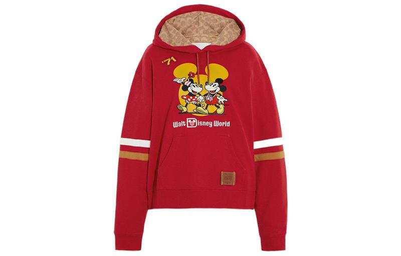 COACH x Disney SS22 Sweatshirt Women's Red
