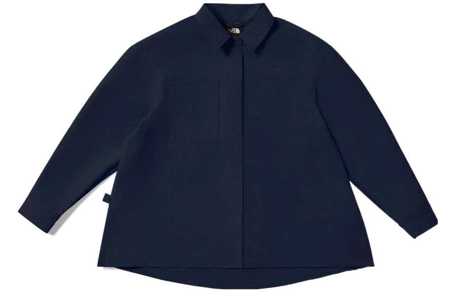THE NORTH FACE Shirts Women's Dark Blue Lapel Moderate Shirt