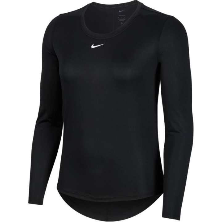 Nike Nike T Shirts Women's Black Crew Neck Moderate Straight Fit
