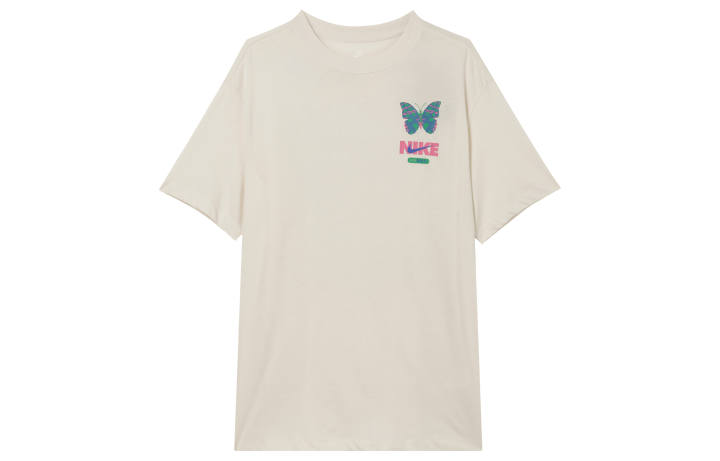 Nike Nike Drop Shoulder Sleeve T Shirt Women's Cream