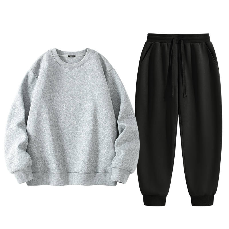 MINISO MINISO Sweatshirt Sets Unisex Crew Neck Moderate