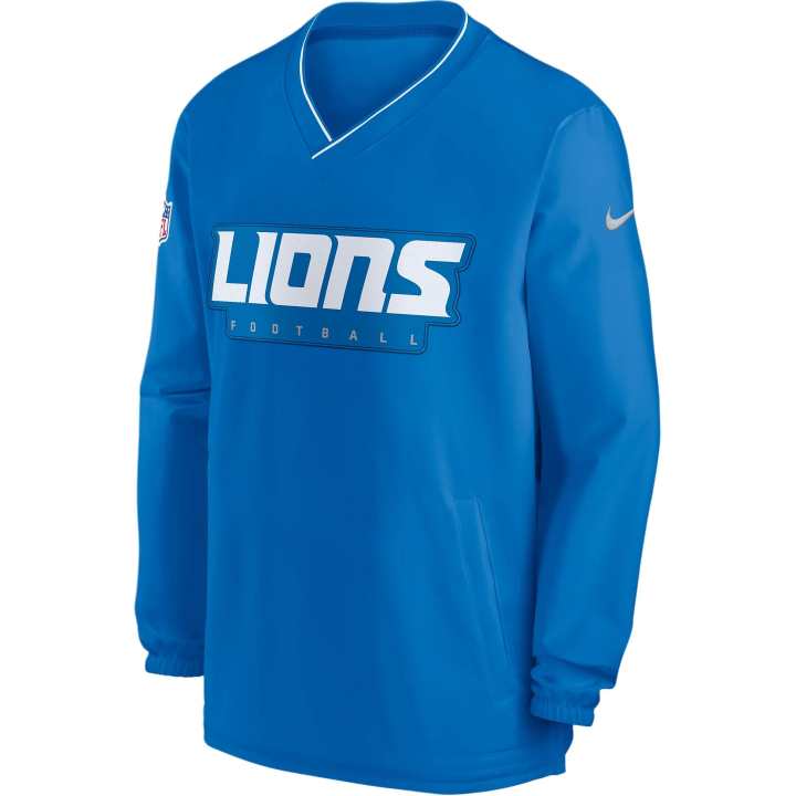 Nike Nike Detroit Lions Sideline Men's Nike Nfl Long Sleeve Windshirt