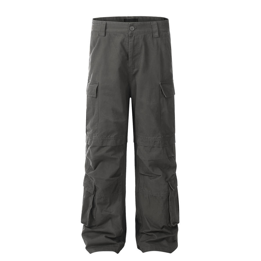 GBXM Cargo Pants Unisex Moderate Wide Leg Pants