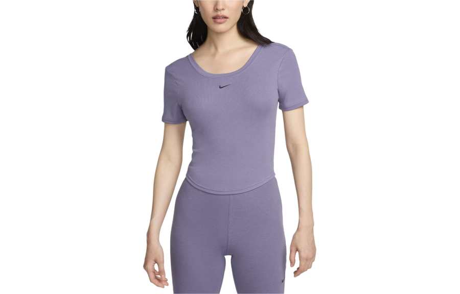 Nike Nike Sportswear Chill Knit T Shirt Women's Purple