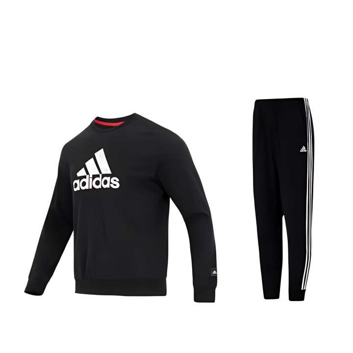 Adidas Adidas Sweatshirt Set Unisex Black