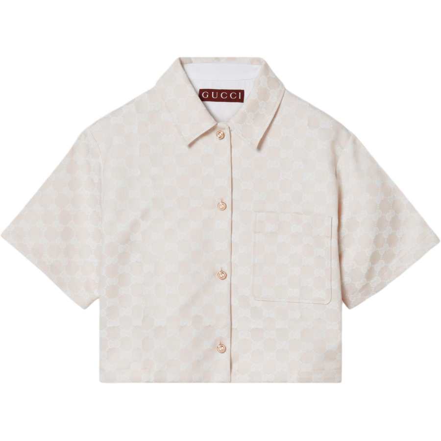 GUCCI Shirt Women's Light Beige