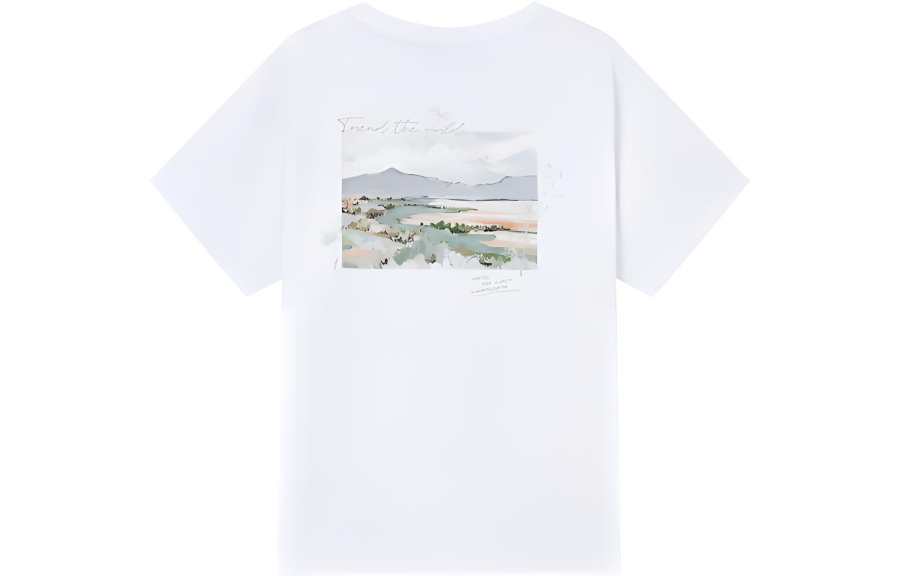 TOREAD T Shirts Women's Crew Neck Moderate Straight Fit