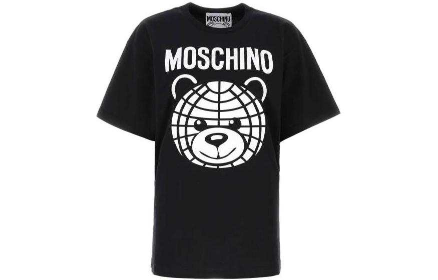 MOSCHINO Teddy Bear Logo-print T-shirt
