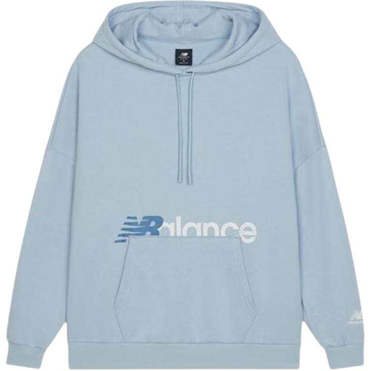 New Balance New Balance Sweatshirts Women's Blue Hooded Moderate Regular
