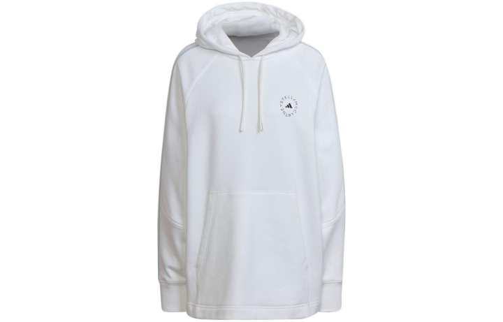 Adidas Adidas Sweatshirts Women's White Hooded Moderate Regular