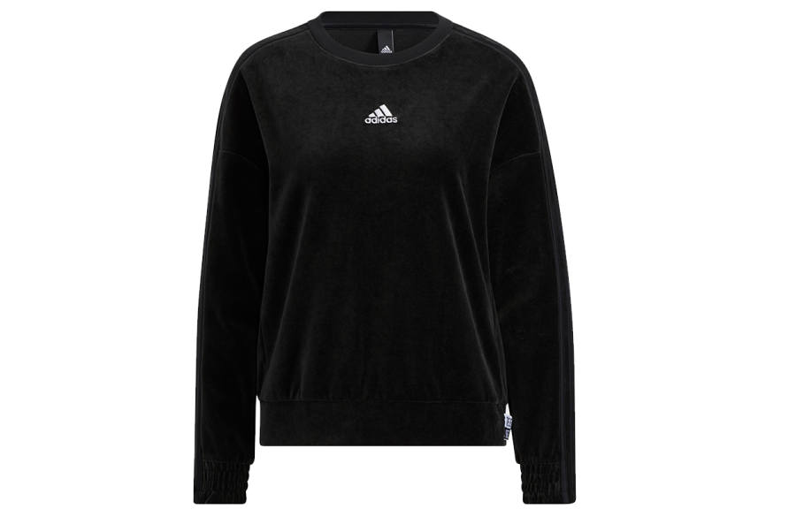 Adidas Adidas Sweatshirts Women's Black Crew Neck Moderate Regular