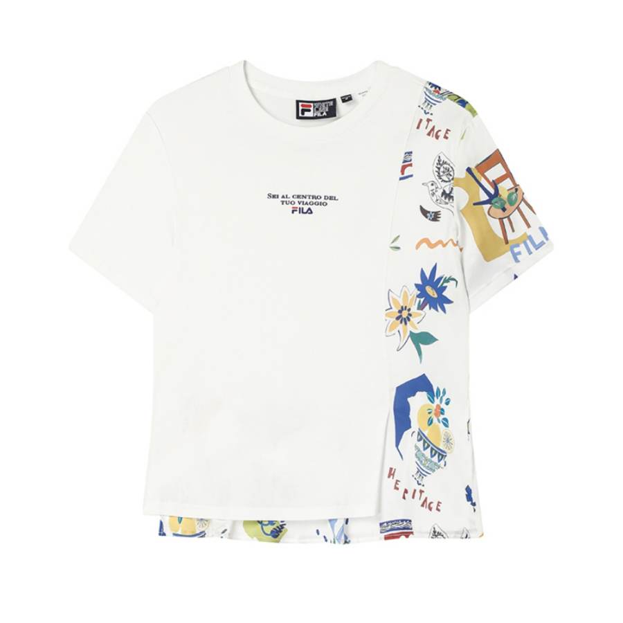 FILA Lifestyle T Shirt Women's Cloud White