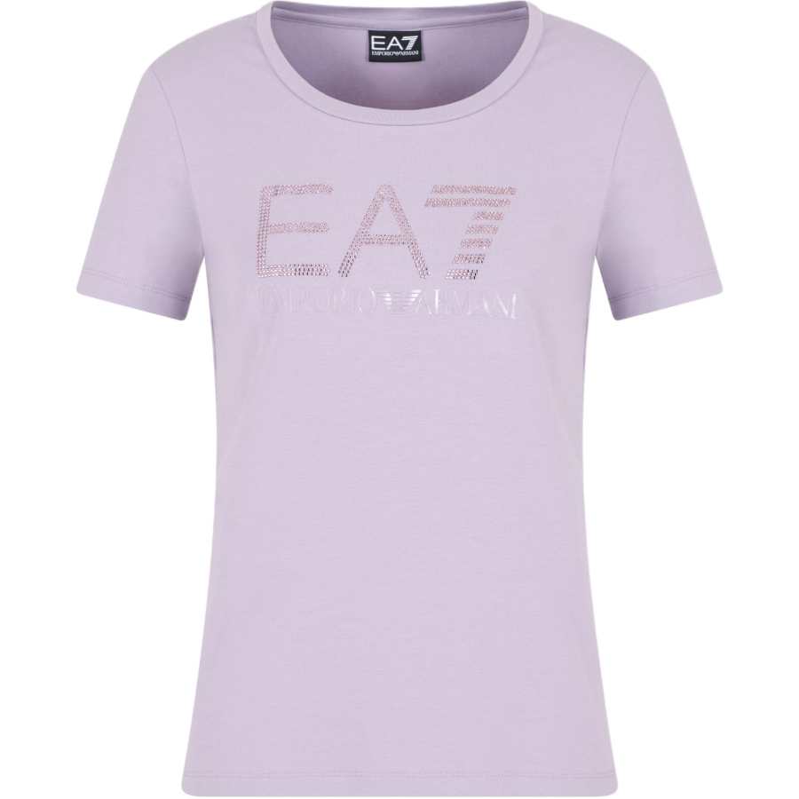 EMPORIO ARMANI EA7 Regular T Shirt Women's Purple