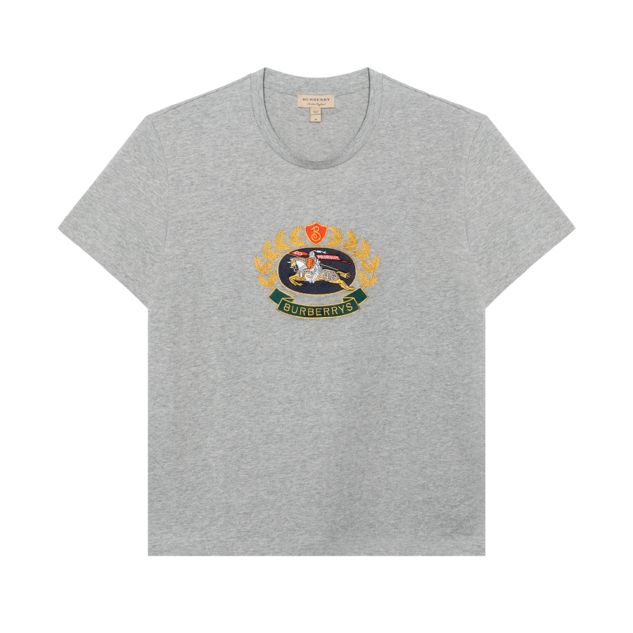 Burberry T Shirt Women's Light Gray