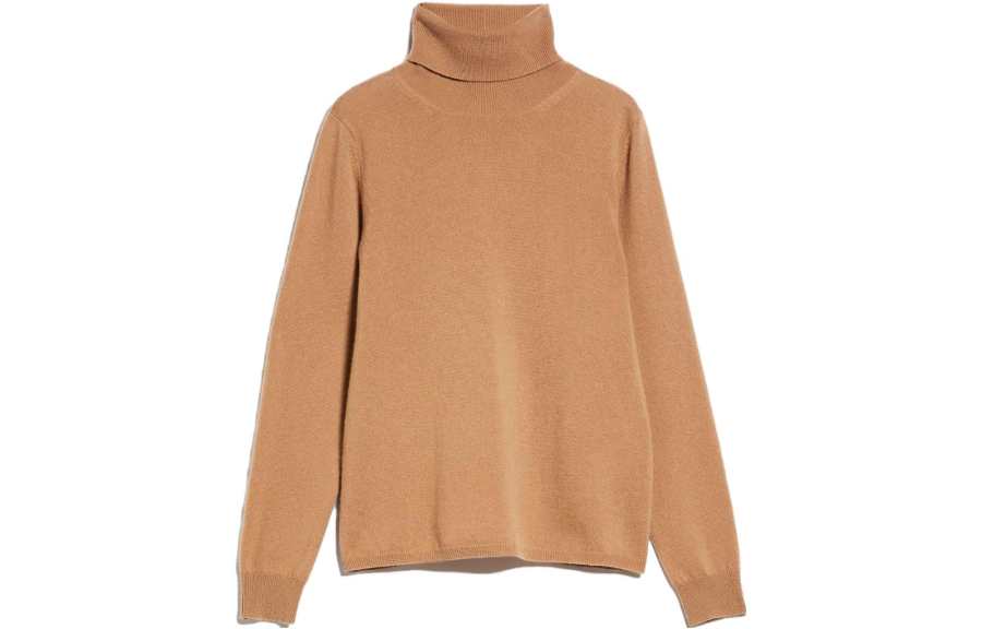 MaxMara Studio MaxMara Studio Sweaters Women's Camel Turtleneck Moderate Other