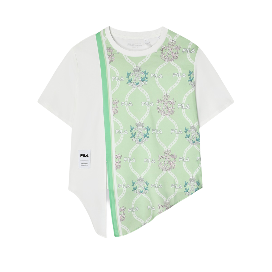 FILA Set in Sleeve T Shirt Women's Sun White