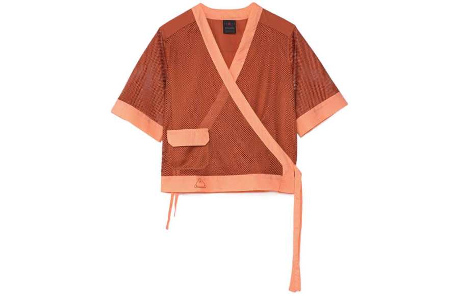 Jordan Jordan T Shirts Women's Orange V Neck Moderate Other