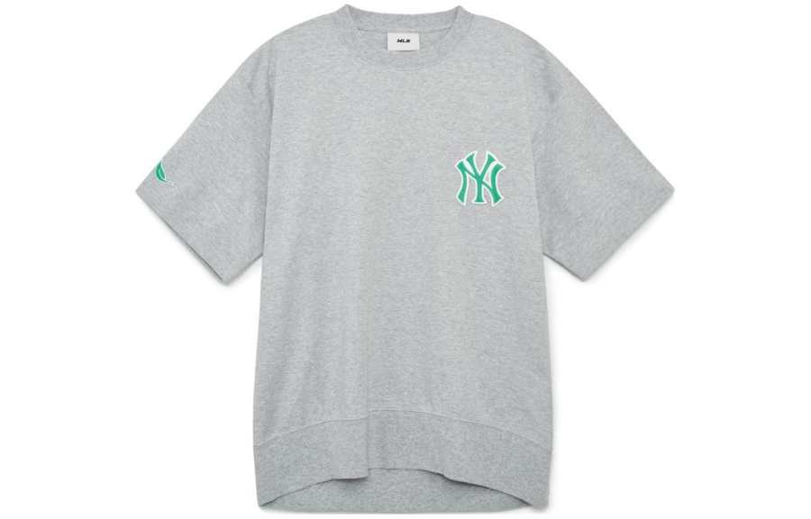 MLB MLB Drop Shoulder Sleeve T Shirt Women's Gray
