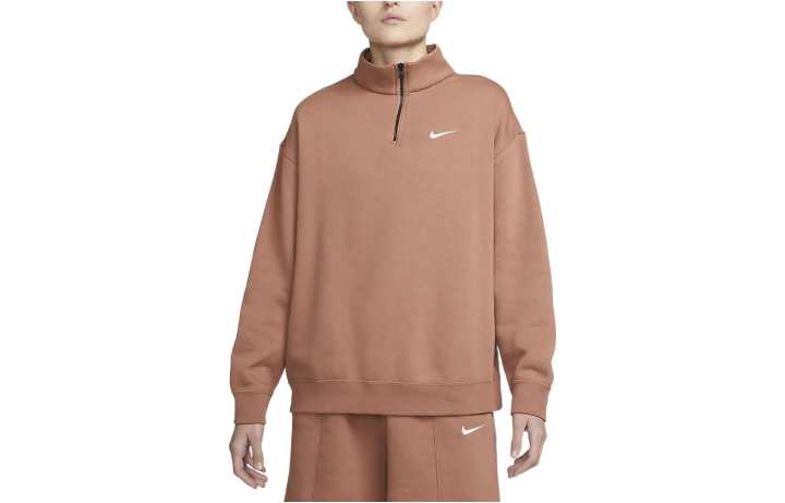 Nike Nike Sweatshirts Women's Khaki Stand Collar Moderate Other