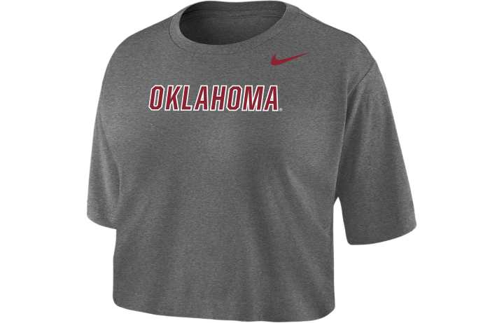 Nike Nike T Shirts Women's Dark Gray Crew Neck Moderate Other