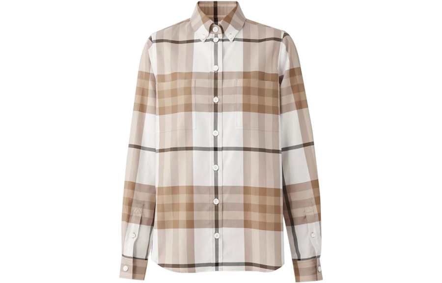 Burberry SS22 Shirt Women's Frost White