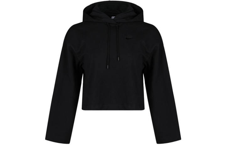 Nike Nike Sweatshirts Women's Black Hooded Moderate Regular