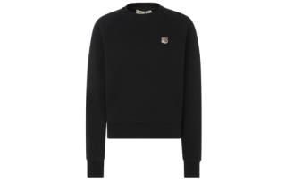 Maison Kitsune Woman Cotton Sweatshirt Grey
