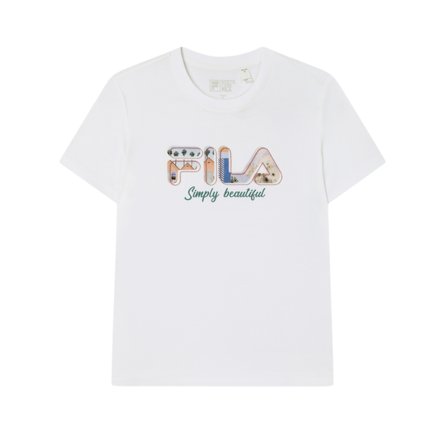 FILA Heritage T Shirt Women's Standard White