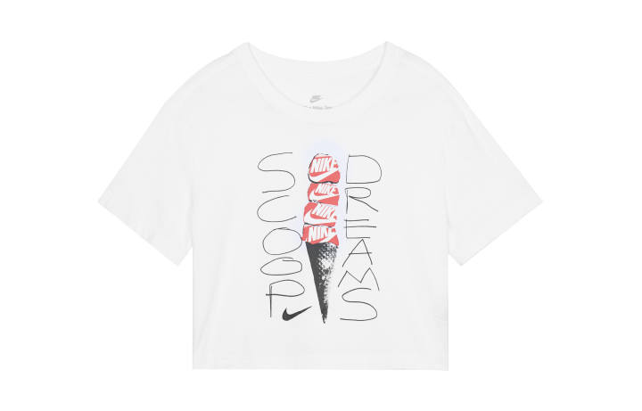 Nike Nike Sportswear Women'ss Retro Crewneck Pullover T-Shirt White
