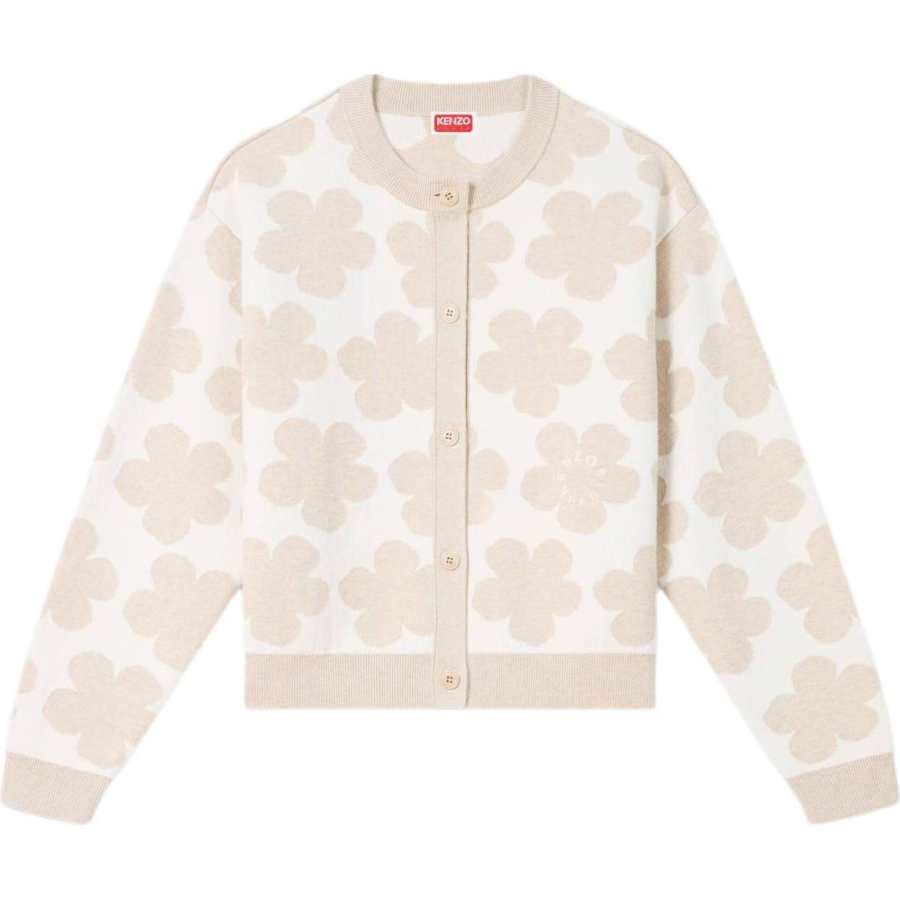 KENZO Hana Dots Embroidered Cardigan