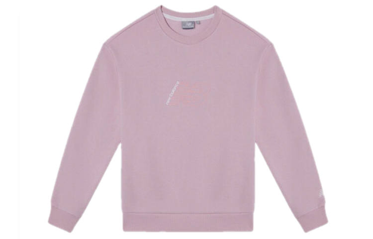 New Balance New Balance Sweatshirts Women's Pink Crew Neck Moderate Regular