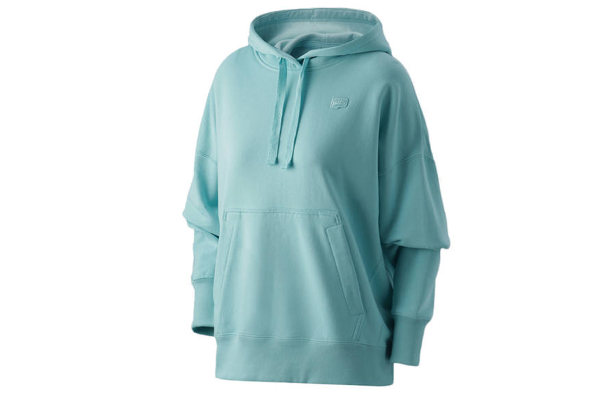 PUMA Sweatshirts Women's Sky Blue Hooded Moderate Regular