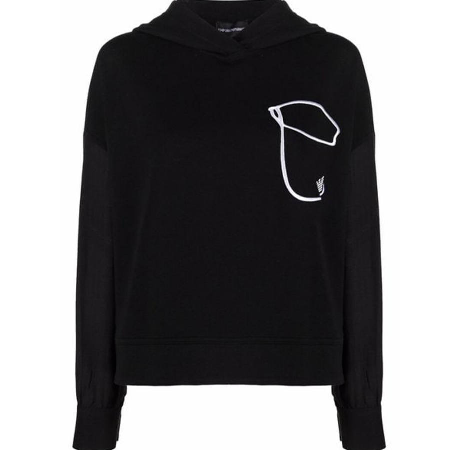EMPORIO ARMANI Sweatshirt Women's Black